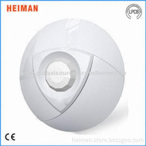 360 Degrees PIR Motion Sensor with Auto Temperature Compensation and Alarm Output NC/NO Optional